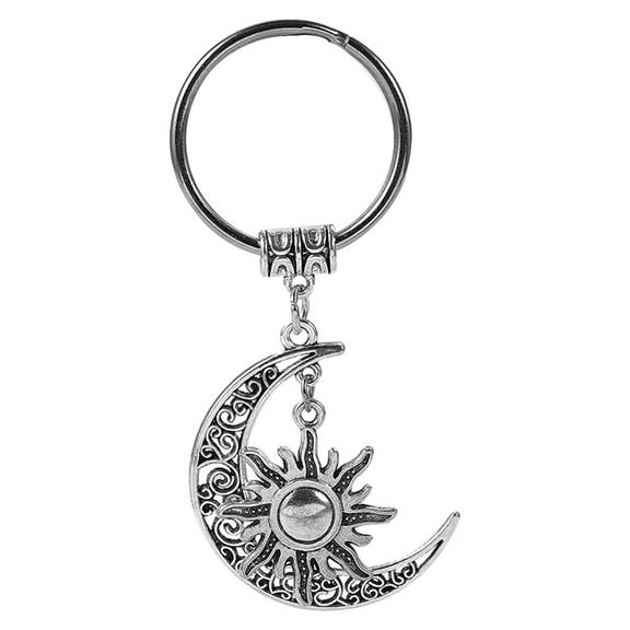 Vintage Keychain Retractable Holder Charms Purse Aesthetic Keychains Silver