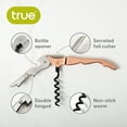 thumbnail image 3 of Truetap Copper Corkscrew Wine Opener with Foil Cutter, Manual Bottle Opener, 3 of 8