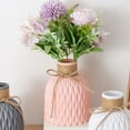 thumbnail image 3 of Travelwant Flower Vase , Small Vases, Rustic Home Décor, Modern Farmhouses, Ideal Shelf Décor, Table Décor, Bookshelf, Mantle, Entryway, Kitchen, Office or Living Room Decor, 3 of 4