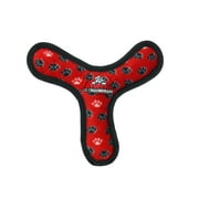 Tuffys Ultimate Boomerang Red Paw, Squeaky and Durable Dog Toy