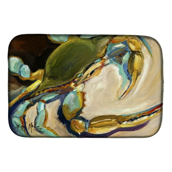 Blue Crab Dish Drying Mat