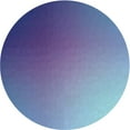 thumbnail image 1 of Ahgly Company Machine Washable Indoor Round Transitional Crystal Blue Area Rugs, 6' Round, 1 of 7