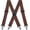 Brown, variant on Men's Big and Tall Heavy Duty Suspenders