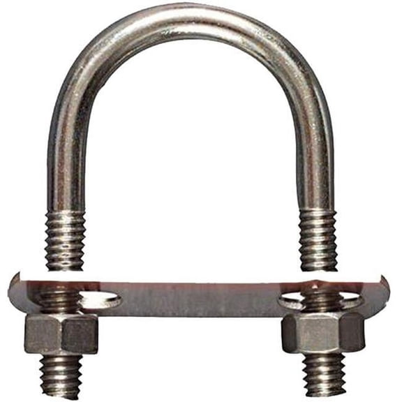U-Bolt 0.25 x 1.375 x 2.75 in. Zinc Plated