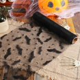 thumbnail image 4 of Ganfancp Halloween Web Yarn Roll Meal Mat Ghost Festival Gathering Table Decoration Net Cloth Table Cloth Table Flag Ofertas Flash Liquidación 1* Mantel, 4 of 6