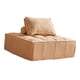 thumbnail image 5 of Sofá individual,Sofá individual Sofá cama para adultos Niños Hogar,Salón Sofá Cama Salón Sofá Silla Individual,Sofá de piso para apartamento Dorm Square,Sofá perezoso Sala de Caqui, 5 of 10
