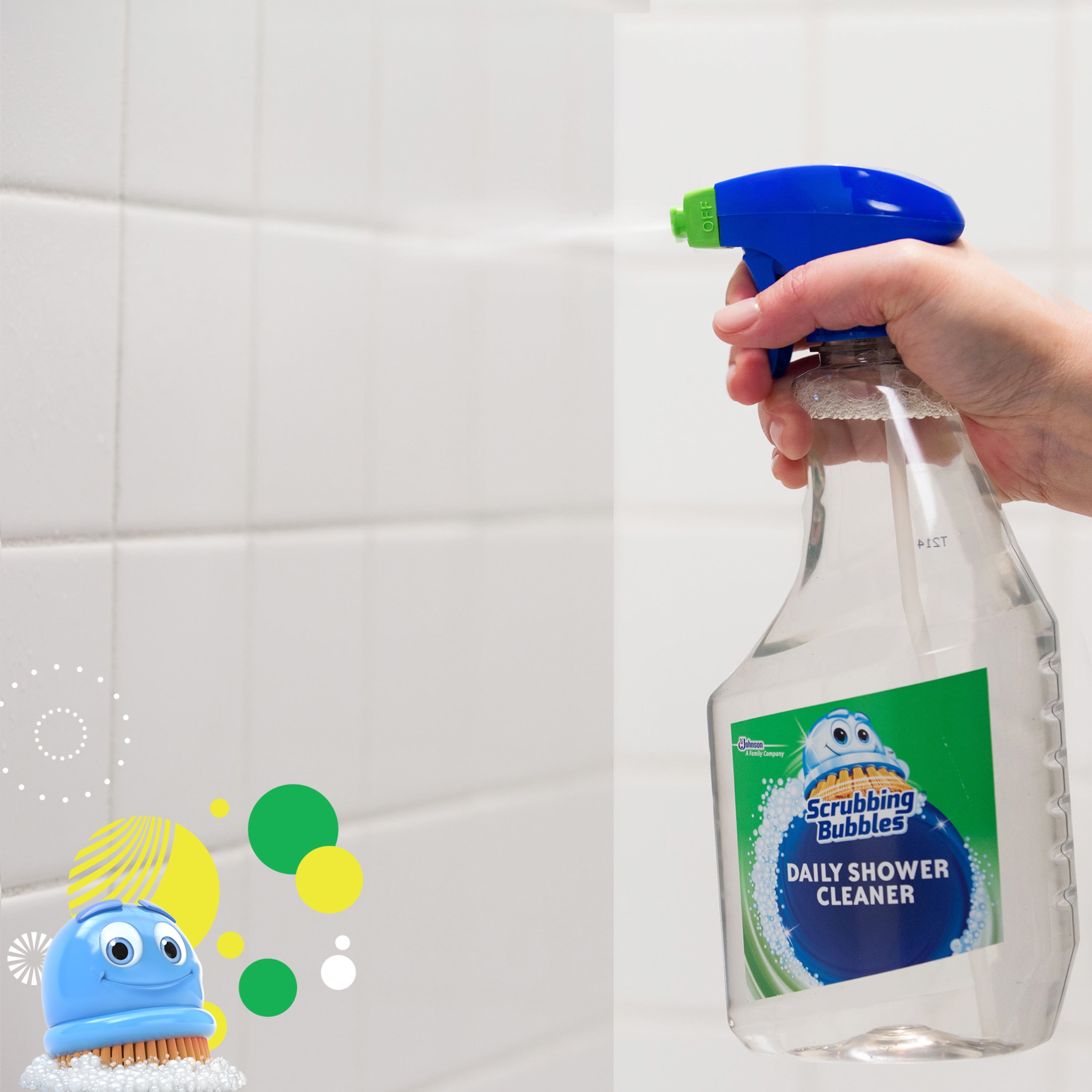 Scrubbing Bubbles® Rainshower Scent Mega Shower Foamer Bathroom Cleaner, 32  fl oz - King Soopers