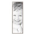 thumbnail image 2 of ArtToFrames 16" x 48" Silver Square with Beads Picture Frame, 16x48 inch Silver Wood Poster Frame (WOM-5286), Pack, 2 of 8