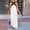 White plus size halter maxi dress a1, variant on Women Plus Size Halter Sleeveless Satin Elegant Beach Maxi Dress Lightweight Flowy Party Summer Vacation Dress, White 2XL