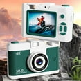 thumbnail image 2 of Green Compact Digital Camera With 2.4 Inch Screen 16X Zoom Wifi Function 1080P Video For Students Teens, 2 of 9