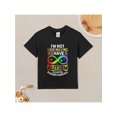 thumbnail image 2 of Camiseta infantil de apoyo al autismo "No me porto mal, tengo autismo", 180 g, 2 of 5
