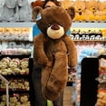 thumbnail image 3 of Oso de Peluche PELUCHERIA Fuzzy Latte 50 cm Grande, 3 of 5