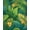 Green, Pattern 4, variant on ODIKA 2'x3' Machine Washable Non-Slip Area Rug, Lush Green Palm and Exotic Floral with Tropical Theme High Traffic Rug, Green, 123153