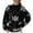 Black, variant on Lovskoo Merry Christmas Sweaters for Women 2023 Casual Trendy Pullover Long Sleeve Round-Neck Knitted Sweater Tops Black