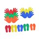 thumbnail image 2 of Marcadores de alfombras Niños Mats de equilibrio táctil Desarrollo sensorial educativo no 5 par y 5 par, 2 of 8