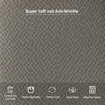 thumbnail image 5 of Genina Seat Covers for Dining Room Chair Seat Slipcovers Kitchen Chair Covers(Set of 4,Grey), 5 of 7