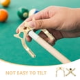 thumbnail image 3 of Luxshiny 2Pcs American-style Pool Stick Rack Copper Cue Competitive Environments Billiards, 3 of 8