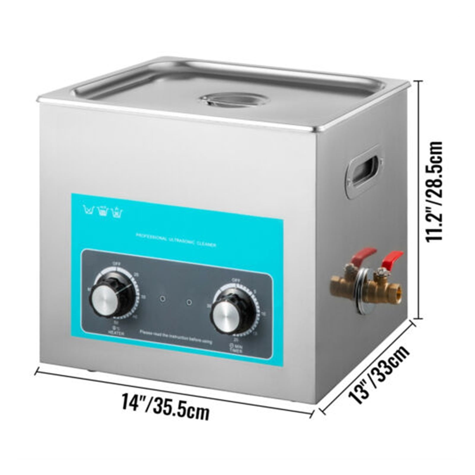 Electric Knob Ultrasonic Cleaner 2L 3L 6L 10L 15L 22L 30L Portable Washing Machine Lave-Dishes Ultrasound Home Appliance ,Strong Cleaning