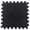 Black, variant on Dengmore 5PCS 11.81Inch Square Puzzle Polyester Velvet Eco-friendly Carpet In 14 Colors