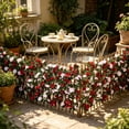 thumbnail image 3 of Lypsnake Artificial Flower Expandable Fence Screen, Retractable Faux Floral Hedge with Lush Leaves for Outdoor Garden Patio Balcony Privacy and Decoration, 3 of 4