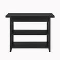 thumbnail image 5 of Better Homes & Gardens Reading Wood Kitchen Island with 2 Shelves and Drawers, Black Color, 5 of 11