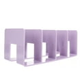 thumbnail image 3 of FRCOLOR 2 pcs  Creative Bookend Practical Book Organizer Book Shelf Acrylic Book Stand, 3 of 8