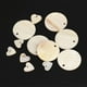 thumbnail image 2 of 12 piezas encantos naturales de Shell de agua dulce Sunnimix Perlas de Concha, 2 of 8