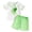 Green, variant on Newborn Infant Baby Girls Clothes Summer Short Sleeve Romper Sunflower Shorts Pants Outfits Set Girls Summer Set 6-18 Months,6-12 Months