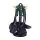 thumbnail image 5 of Juego de 7 utensilios de cocina para casa de muñecas con organizador, réplicas realistas. Verde negro, 5 of 9