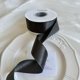 thumbnail image 1 of Xiao Hua rollos de cinta de regalo negra de 1,5 pulgadas de ancho y 10 yardas de largo, cinta de doble cara, cinta para decoración de bodas y suministros para decoración de fiestas., 1 of 4