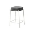 thumbnail image 1 of Monarch Specialties Barstool, Counter Height, Set Of 2, Kitchen, Black Leather Look, Black Metal, Contemporary, Modern, 1 of 3