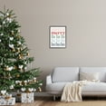 thumbnail image 2 of Merry Fa-La-La Minimal Typography Festive Words Inspirational Graphic Art Framed Art Print Wall Art, 2 of 7