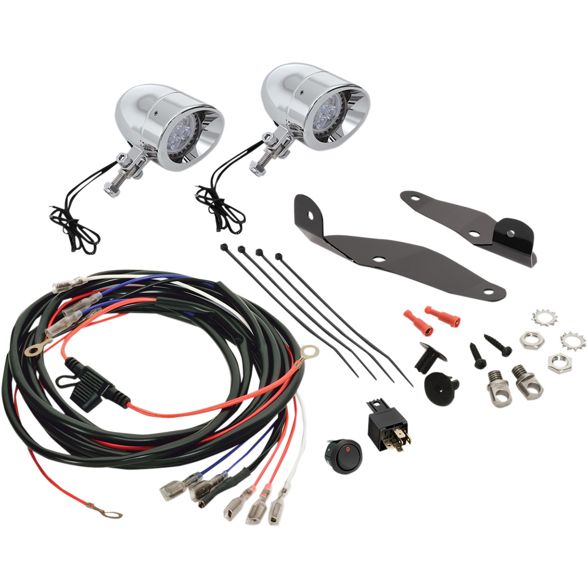 Show Chrome Mini LED Driving Light Kit Chrome (52757L)