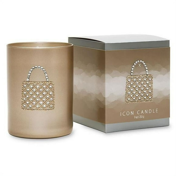 Primal Elements CIGPURSE Sac à Main Icon Candle 9,5 oz Icon Candle en Marbre Blanc