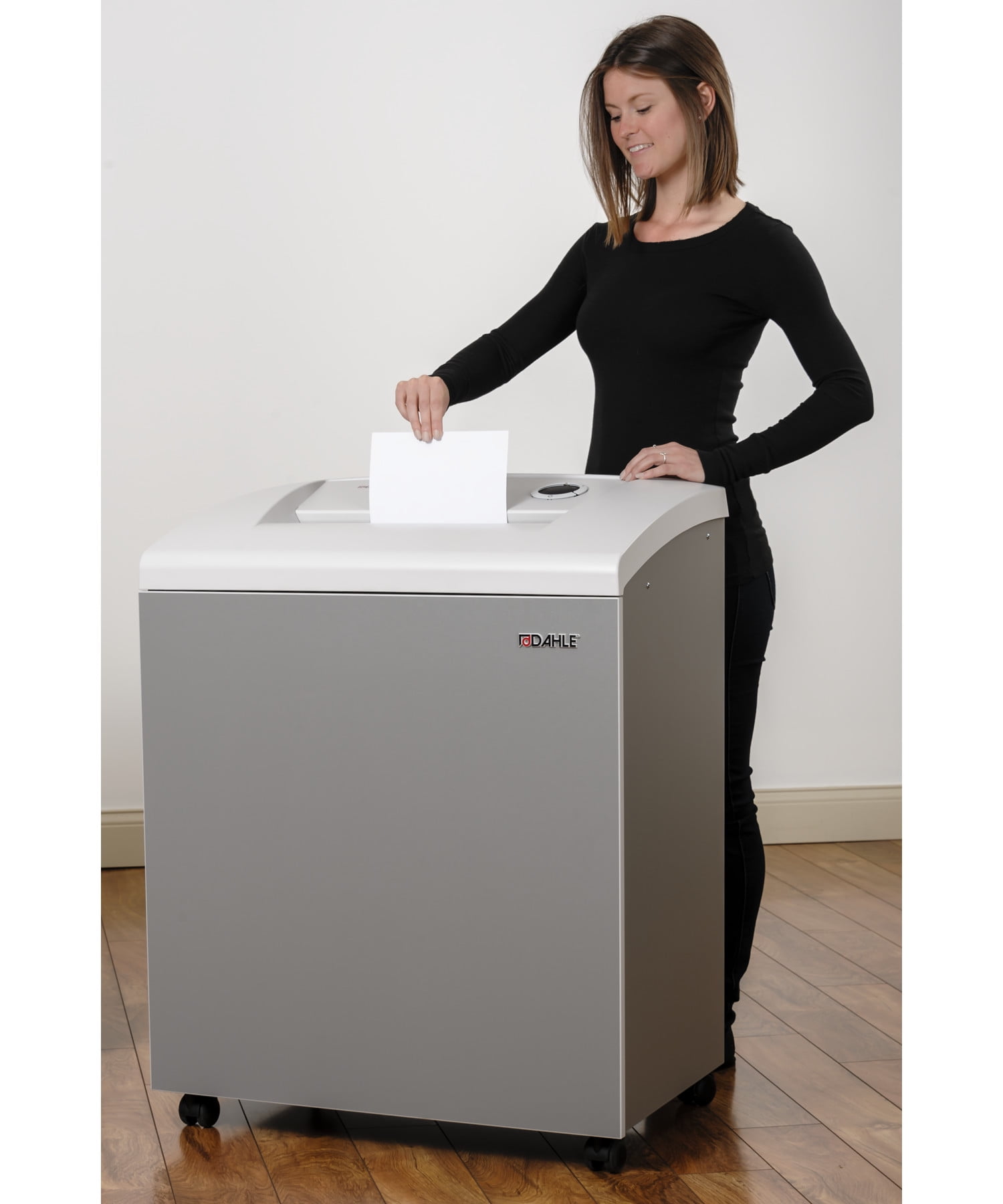 DAHLE CleanTEC 51564 Oil-Free Paper Shredder w/Air Filter, German Engineered, 22 Sheet Max, Level P-4 | O-3