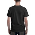 thumbnail image 5 of T-Shirt Drones de Meurtre Dessin Animé Décontracté à Manches Courtes en Coton Hauts pour Hommes, 5 of 5