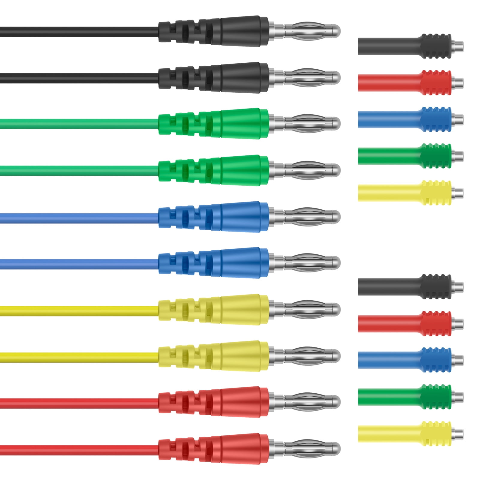 Threns 15/18Pcs Test Leads Kit 30V 5A Soft Flexible Insulated