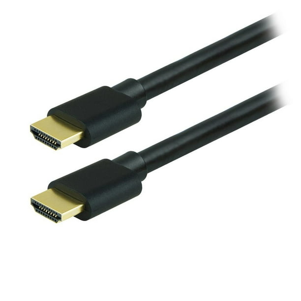 Câbles HDMI GE de 6 Pieds, Connecteurs Plaqués Or Premium (HD 1080P Complet)