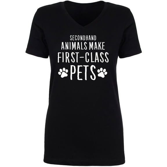 Secondhand Animals Womens V-Neck T-Shirt