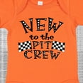 thumbnail image 4 of Inktastic New to the Pit Crew Racing Flags Boys or Girls Baby Bodysuit, 4 of 5