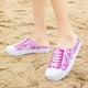 thumbnail image 3 of 1 par de zapatillas transpirables de verano, zapatillas de moda con grafiti, zapatos de playa rosas, 3 of 7