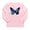 Petal Pink, variant on CafePress - Galactic Butterfly Long Sleeve T Shirt - Long Sleeve Infant T-Shirt