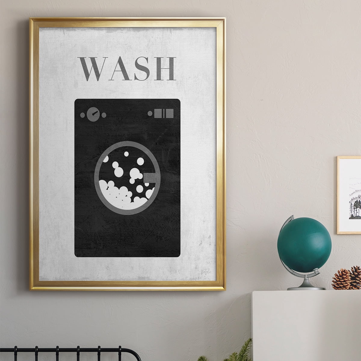 Wash Premium Framed Print - Ready to Hang