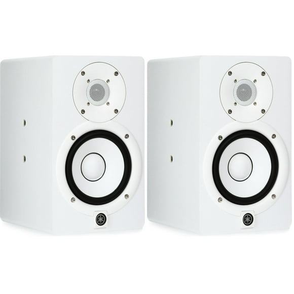 Monitor de estudio YAMAHA HS5I blanco (paquete de 2) con puntos de montaje