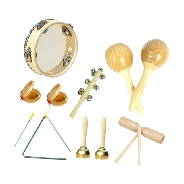 TISHITA Toddlers Musical Instruments Set Early Learning Music Toys for Birthday Gift C