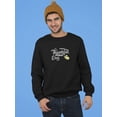 thumbnail image 2 of Thankful For This Day Slogan Sweatshirt Men -GoatDeals Designs, Male XX-Large, 2 of 4