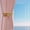 D, variant on Japanese Curtain Tie Holder Floral Decorative Rope for Bedroom Window Drapes Home Textile Storage Elegant Organizer