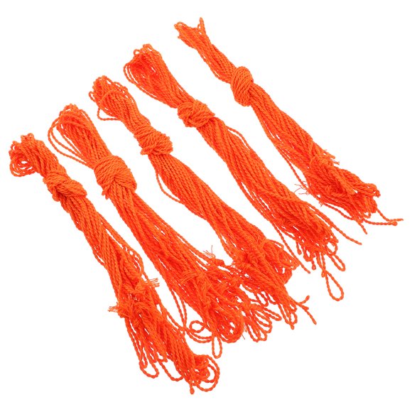 IFANLANDOR 50 Pcs Cordes Yo-Yo en Nylon Orange Outil de Réparation Multifonction Ensemble Léger
