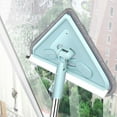 thumbnail image 5 of Miogawg Multifunctional Triangle Mop, 360° Rotatable Adjustable Cleaning Mop, Wet And Dry Triangular Window Squeegee Mop For Bathroom Floor Wall Bed Bottom Ceiling, 5 of 9