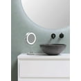 thumbnail image 5 of Aptations 745275 Neomodern Led Lighted Freestanding Mirror  Brushed Nickel, 5 of 11